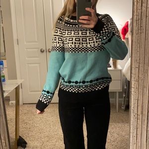 Patterned sweater - fits TTS